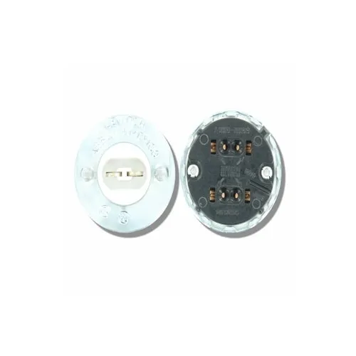 Leviton 524 Standard Fluorescent Lampholder, High-Output Base, Double Contact, White