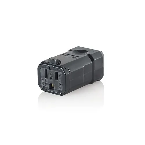 Leviton 5259-VB Connectors, EB Python Conn 2PO 3WI 5-15R 15A125V