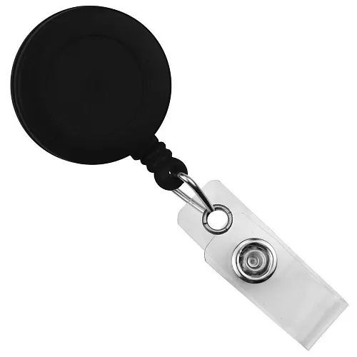 Brady ID 529-I-BLK 36" Economy Badge Retractor Swivel, Black