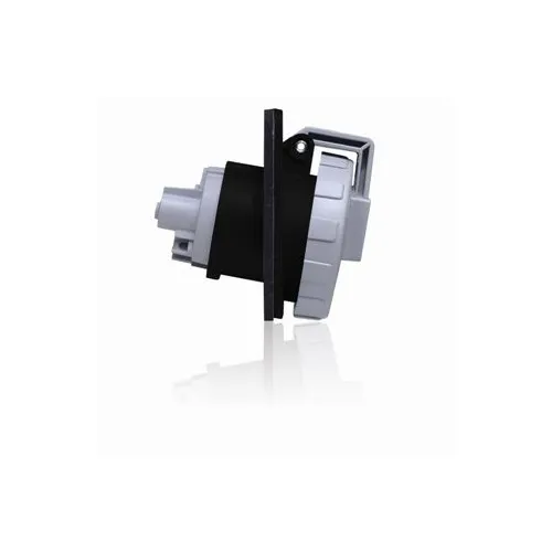 Leviton 530R5W IEC Pin and Sleeve Receptacle, 30A, 347/600V