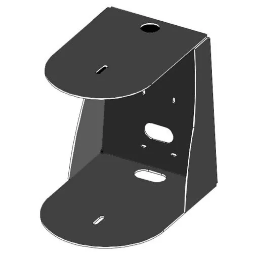 Vaddio Double-Decker Wall Mount for RoboTRAK and RoboSHOT PTZ Cameras, Black (535-2000-044)