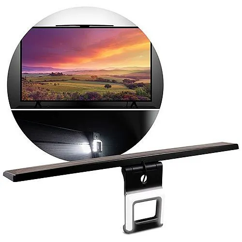 Jasco 53592 GE Enlighten HD Antenna with Bias LED Lighting, Black