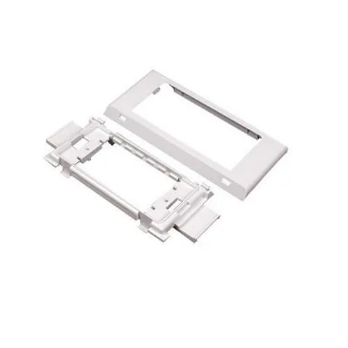 Wiremold 5450TWH 5400 Twin Snap Device Bracket Fitting, White, TAA Compliant