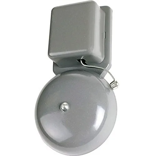 Edwards Signaling 55-6AM 55-6AM Series Bell, ideal for light duty installations for AC powered security systems, 4.8/8 VA, inch gong size, 6DC/8AC, 0.8/1A