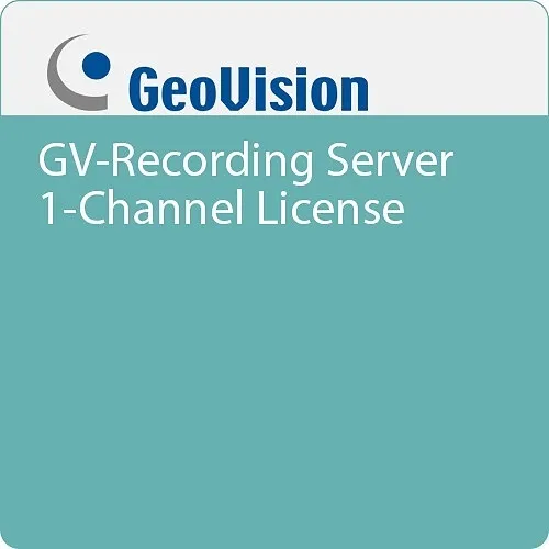 GeoVision 55-RG001-000 GV-Recording Server 1-Channel License