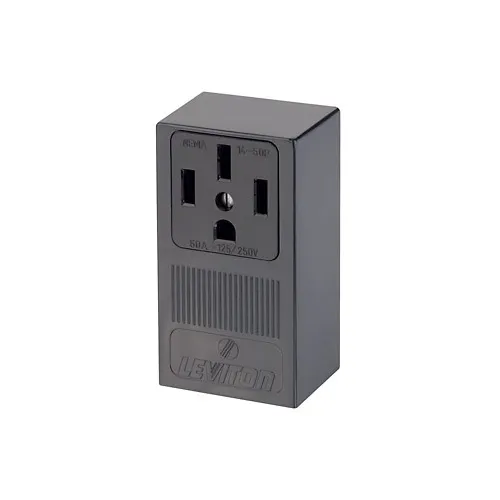 Leviton 55050-P00 RECPT 3-Pole 4-Wire 50A 125/250V NEMA 14-50R