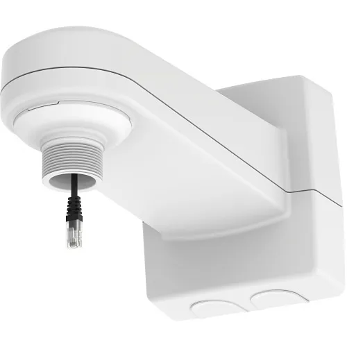 AXIS T91H61 Wall Mount with Built-In RJ45 for Fixed Dome Cameras, White