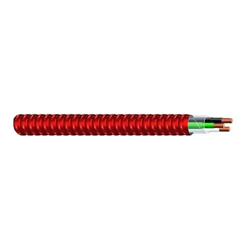 Genesis 55469003 14-2 CU THHN Black/White/Green Grounding AIA MC FPL, 1000', Red