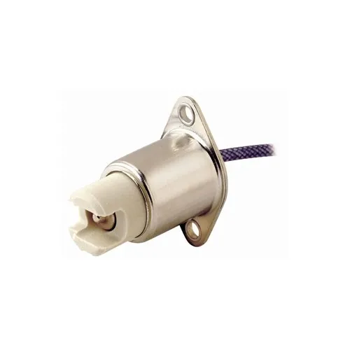 Leviton 555 Incandescent Lampholder with Single Circuit, Plunger, Keyless