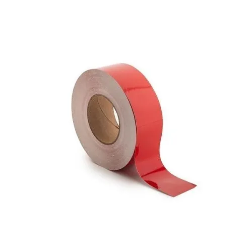 HellermannTyton 558-00312 Adhesive Labels, Solid Color Continuous Roll, 2.0" x 250', VL, Red, 250 ft/roll