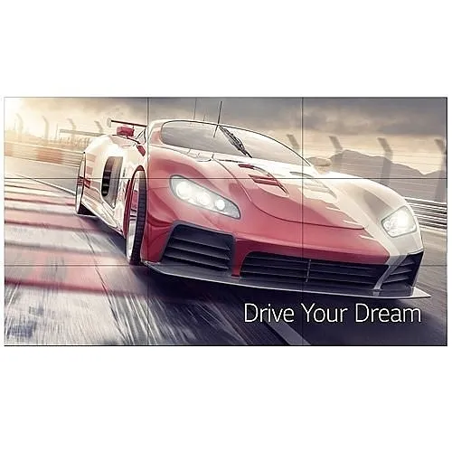 LG Pro 55VH7J-H Video Wall, 55" Fhd Video Wall, 1.74mm, Panel Bezel