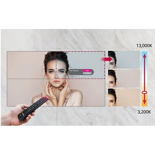 LG VL5F-A Series 55" 500 nits FHD Slim Bezel Video Wall Display TV