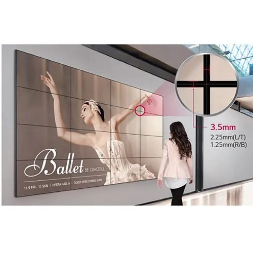 LG VL5F-A Series 55" 500 nits FHD Slim Bezel Video Wall Display TV