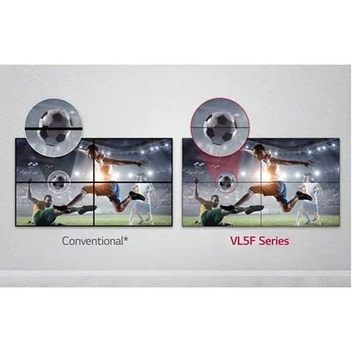 LG VL5F-A Series 55" 500 nits FHD Slim Bezel Video Wall Display TV