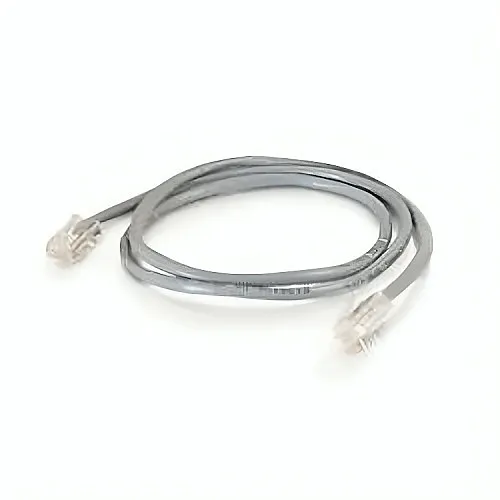 Quiktron 560-100-010 CAT5e Patch Cable, Gray 010' No-Boot Patch Cord