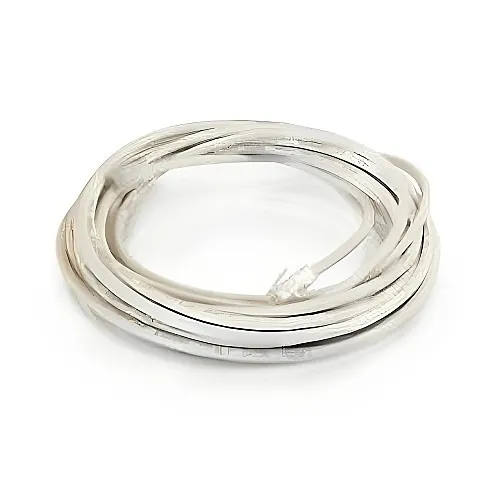 Quiktron 560-125-025 CAT5e Patch Cable, White 025' No-Boot Patch Cord