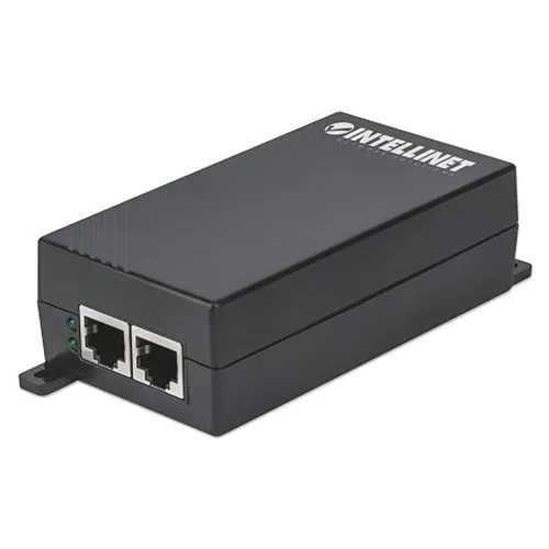 Intellinet 561518 Gigabit High Power PoE Injector,1x30W Port, IEEE 802.3at/af Compliant, Plastic Housing