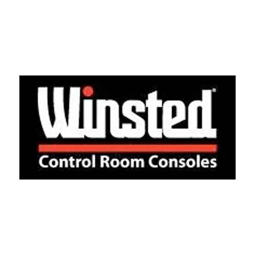Winsted 56161 Rack Rail Support Brackets, Black