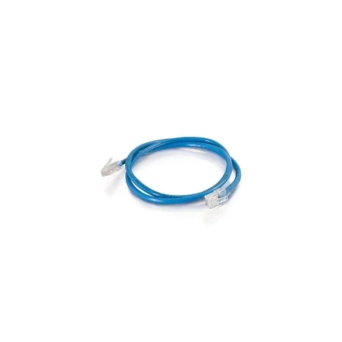 Quiktron 566-110-003 Q-Series CAT6 Patch Cable, Non-Booted, 3' (0.9m), Blue