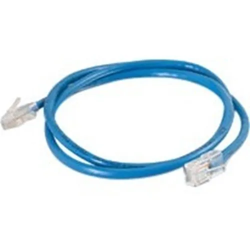 Quiktron 566-110-014 Q-Series CAT6 Patch Cable, Non-Booted, 14' (4.2m), Blue