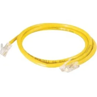 Quiktron 566-115-001 Q-Series CAT6 Patch Cable, Non-Booted, 1' (0.3m), Yellow