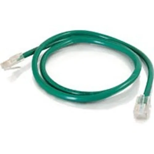 Quiktron 566-120-010 Q-Series CAT6 Patch Cable, Non-Booted, 10' (3m), Green