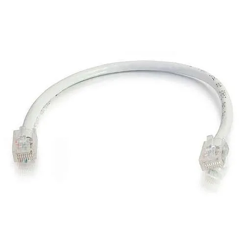 Quiktron 566-125-005 Q-Series CAT6 Patch Cable, Non-Booted, 5' (1.5m), White
