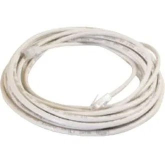 Quiktron 566-125-010 Q-Series Patch Cables, Cat6, Non-Booted, 10' (3m), White