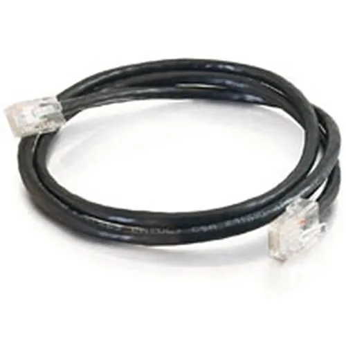 Quiktron 566-135-003 Value Series CAT6 Patch Cable, Non-Booted, 3' (0.9m), Black