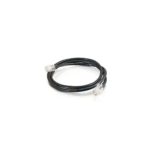 Quiktron 566-135-014 Value Series CAT6 Non-Booted Patch Cable, 14', Black