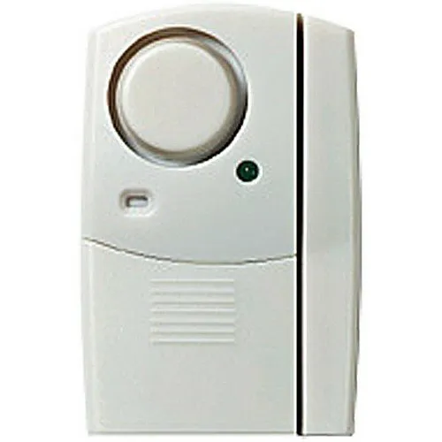 Jasco 56789 Battery-Operated Magnetic Window Or Door Alarm, White