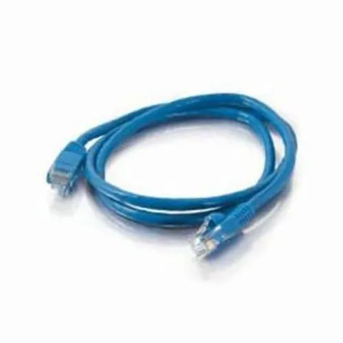 Quiktron 570-110-010 CAT5e Patch Cable, 10' Snagless C5E CM, Blue
