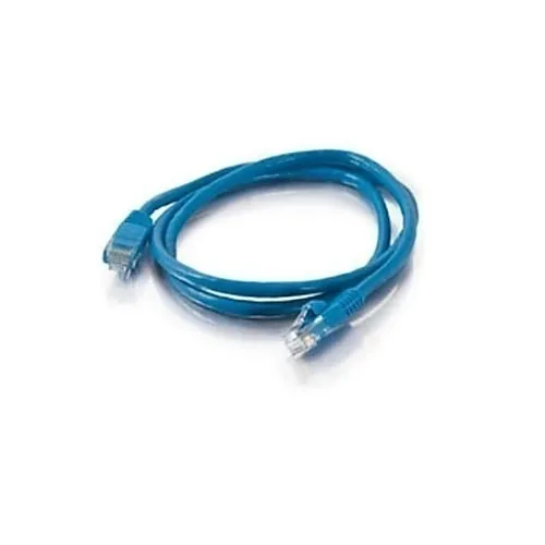 Quiktron 570-110-010RP CAT5e Patch Cable, Blue 010' Booted Patch Cord