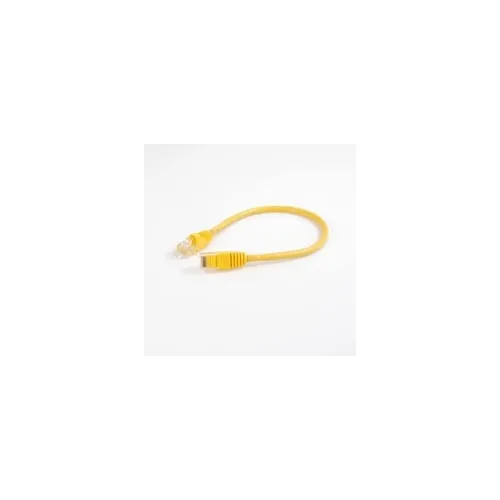 Quiktron 570-115-003 CAT5e Patch Cable, 3' Snagless C5E CM, Yellow