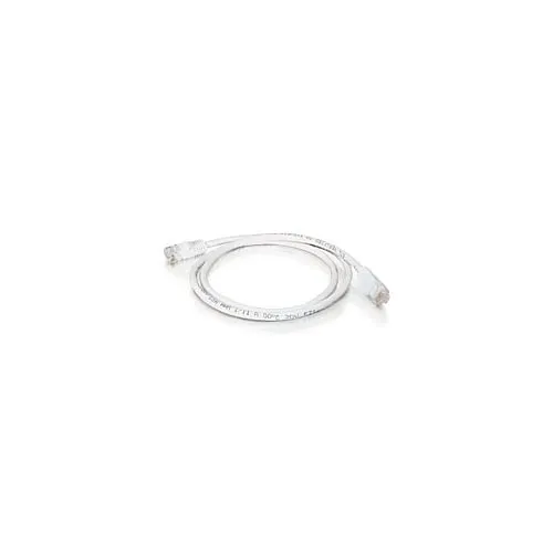 Quiktron 570-125-010 CAT5e Patch Cable, 10' Snagless C5E CM, White