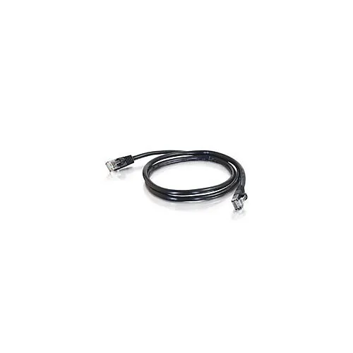 Quiktron 570-135-075 CAT5e Patch Cable, 75' Snagless C5E CM, Black