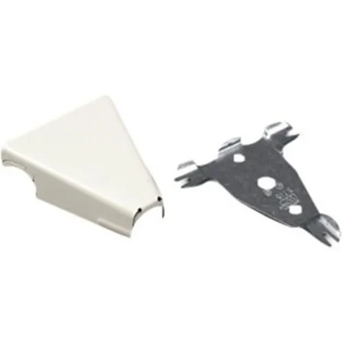 Wiremold 5715WH Tee Fitting, White, TAA Compliant