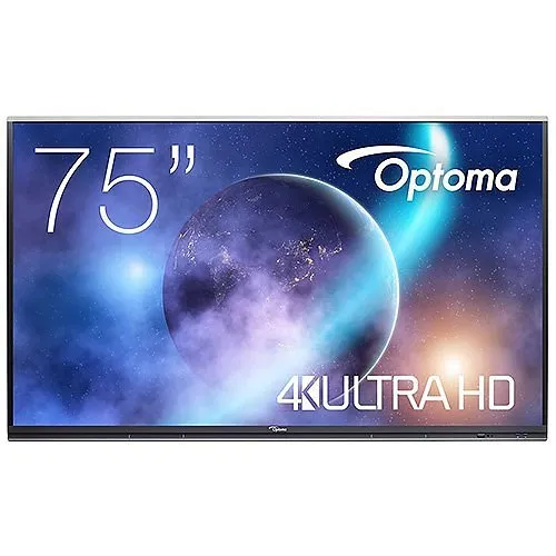 Optoma 5752RK 75" Series 4K Ultra HD Premium Interactive Touch Flat Panel