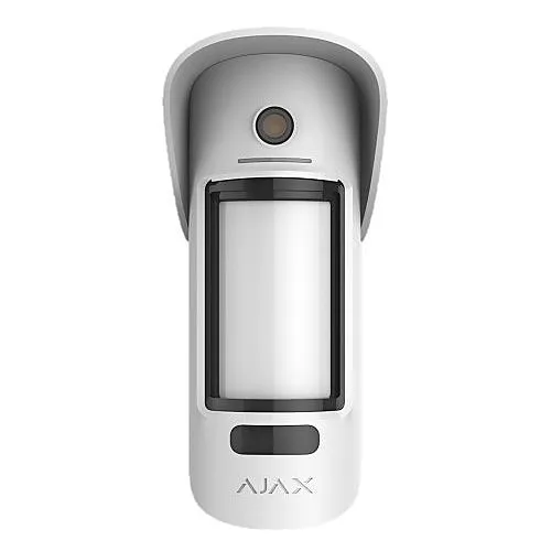 AJAX 57540.121.WH3 Outdoor Wireless MotionCam (PhOD) Jeweller, IR Motion Detector with Photo Camera, White