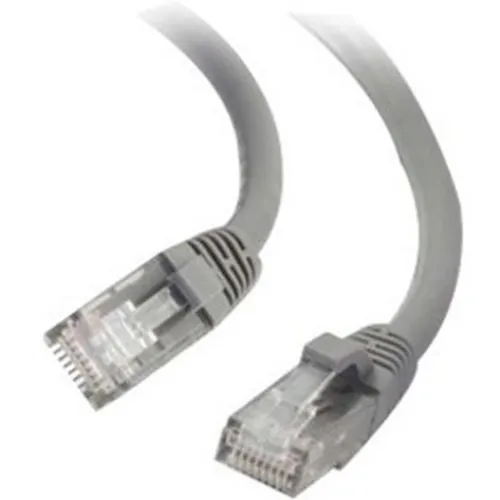 Quiktron 576-100-003 Q-Series CAT6 Patch Cable, Booted, 3' (0.9m), Gray