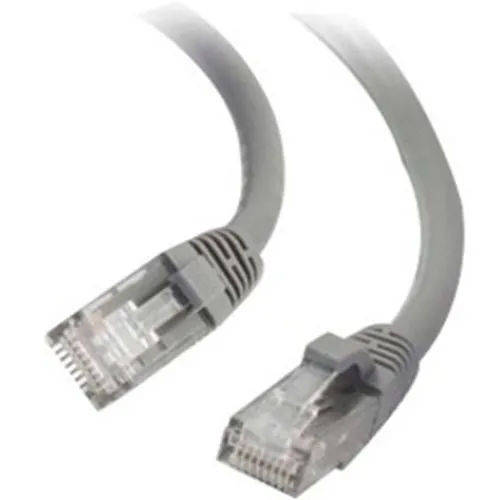 Quiktron 576-100-007 Q-Series CAT6 Patch Cable, Booted, 7' (2.1m), Gray