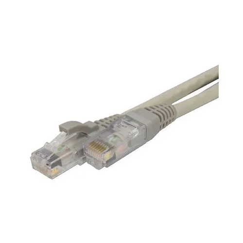 Quiktron 576-100-035 CAT6 Patch Cable, 35' Snagless C6 CM, Gray