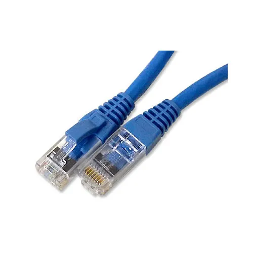 Quiktron 576-110-002 Q-Series CAT6 Patch Cable, Booted, 2' (0.6m), Blue