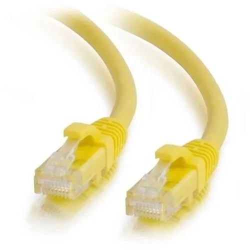 Quiktron 576-115-006 Q-Series CAT6 Patch Cable, Booted, 6' (1.8m), Yellow