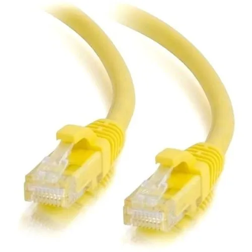 Quiktron 576-115-010 Q-Series CAT6 Patch Cable, Booted, 10' (3m), Yellow
