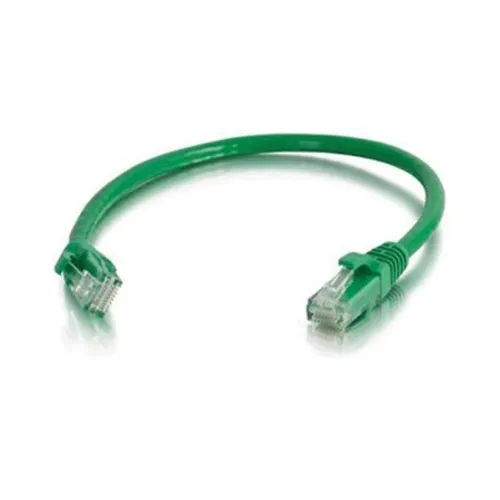 Quiktron 576-120-002 Q-Series CAT6 Patch Cable, Booted, 2' (0.6m), Green