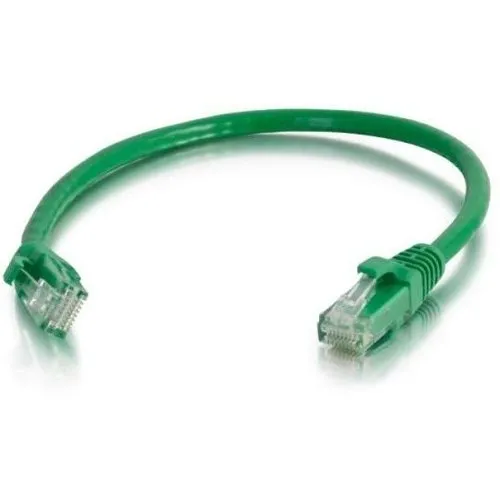 Quiktron 576-120-006 Q-Series CAT6 Patch Cable, Booted, 6' (1.8m), Green