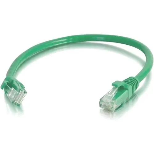 Quiktron 576-120-009 Q-Series CAT6 Patch Cable, Booted, 9' (2.7m), Green