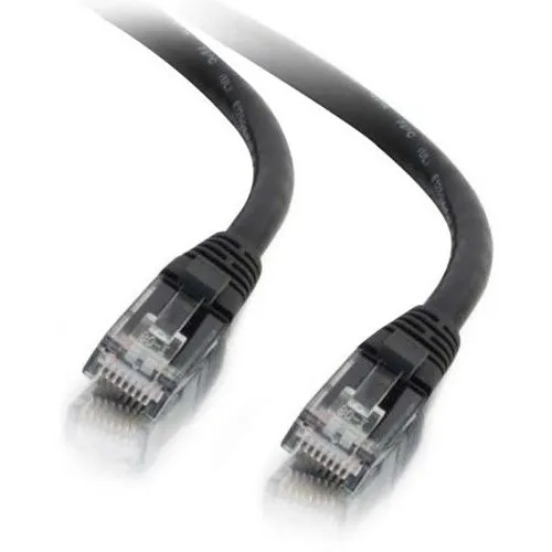 Quiktron 576-135-006 Q-Series CAT6 Patch Cable, Booted, 6' (1.8m), Black