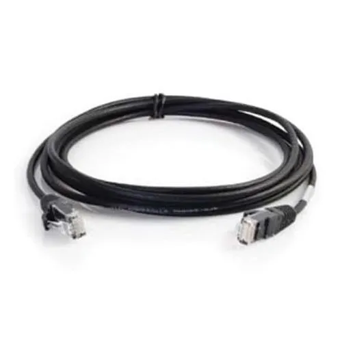 Quiktron 576-RD10-005 CAT6 Patch Cable, 5' Booted C6 28AWG CM, Blue